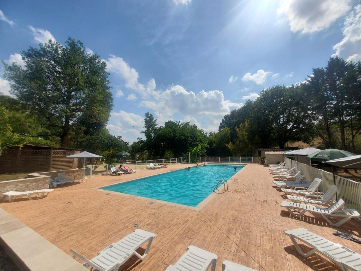 Camping Nature Le Valenty Mobil-Home-Dordogne Panoramique Clim Piscine Soturac Eksteriør billede