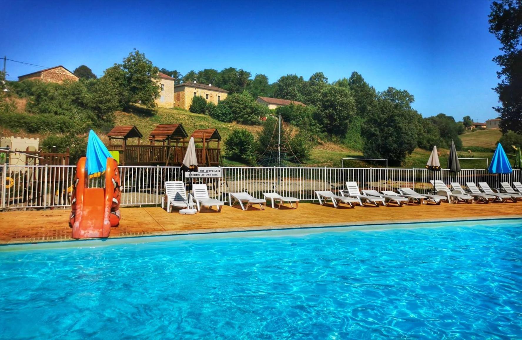 Camping Nature Le Valenty Mobil-Home-Dordogne Panoramique Clim Piscine Soturac Eksteriør billede